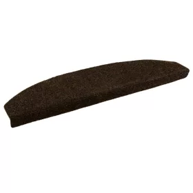    Öntapadós lépcsőszőnyegek 15 pcs Barna 80 x 24,5 x 3,5 cm