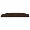  Öntapadós lépcsőszőnyegek 15 pcs Barna 80 x 24,5 x 3,5 cm