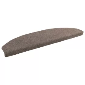    Öntapadós lépcsőszőnyegek 15 pcs Mohaachát 80 x 24,5 x 3,5 cm