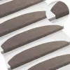  Öntapadós lépcsőszőnyegek 15 pcs Mohaachát 80 x 24,5 x 3,5 cm