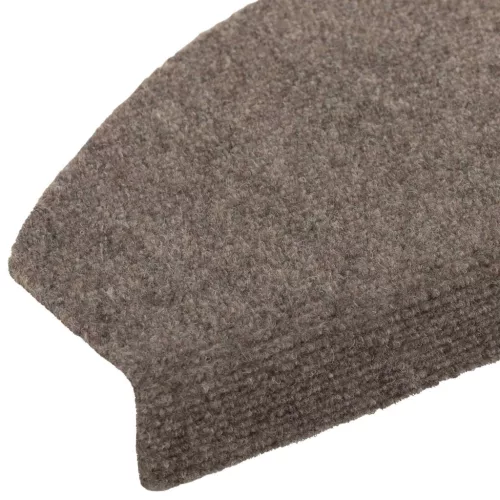  Öntapadós lépcsőszőnyegek 15 pcs Mohaachát 80 x 24,5 x 3,5 cm