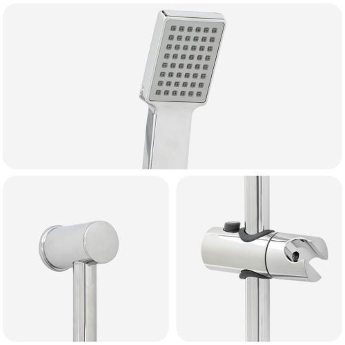  Zuhanyrendszer készlet Krómszínű 70 cm Rozsdamentes Acél