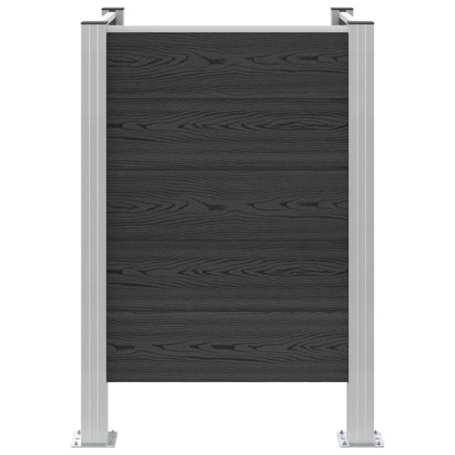  Hulladék Gyűjtő Kerítés Szürke 85 x 85 x 115 cm