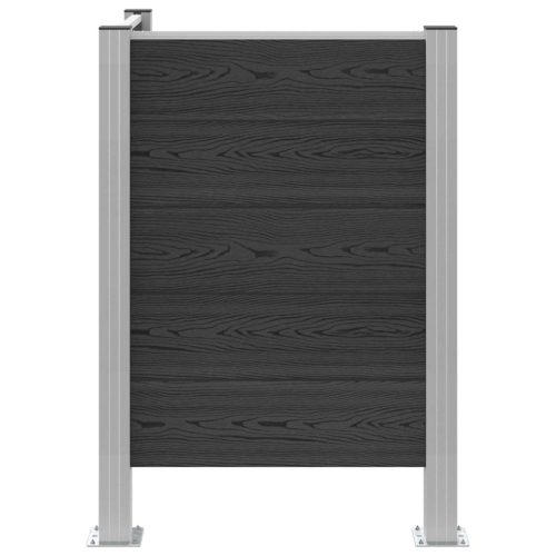  Hulladék Gyűjtő Kerítés Szürke 85 x 85 x 115 cm