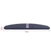  Öntapadós lépcsőszőnyegek Félkör 15 pcs Kék 80 x 28 x 3,5 cm