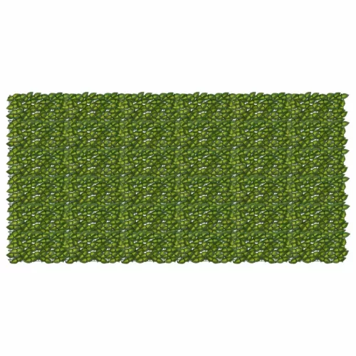  Erkély képernyő levelekkel Zöld és Sárga 300 x 150 cm