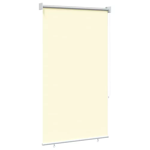  Roletta UV védelemmel Krémszínű 60 x 140 cm Poliészter