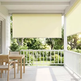    Roletta UV védelemmel Krémszínű 180 x 230 cm Poliészter