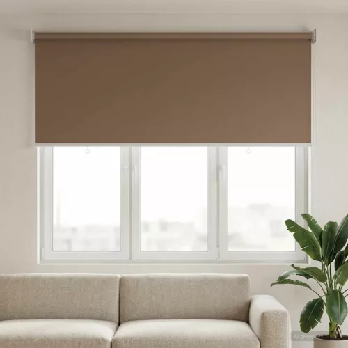  Roletta UV védelemmel Tópszínű 120 x 140 cm Poliészter