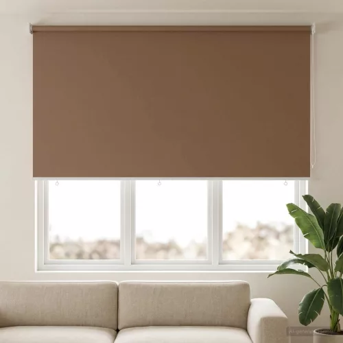  Roletta UV védelemmel Tópszínű 180 x 140 cm Poliészter