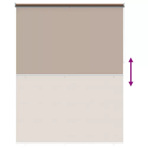  Roletta UV védelemmel Tópszínű 180 x 140 cm Poliészter