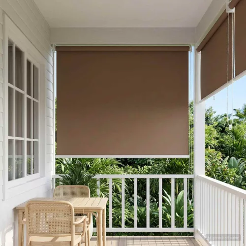  Roletta UV védelemmel Tópszínű 60 x 230 cm Poliészter
