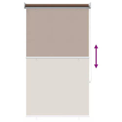  Roletta UV védelemmel Tópszínű 60 x 230 cm Poliészter