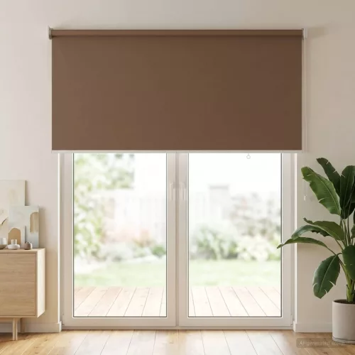  Roletta UV védelemmel Tópszínű 100 x 230 cm Poliészter