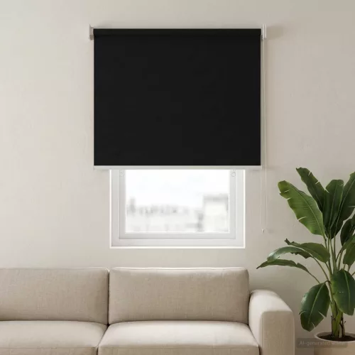  Roletta UV védelemmel Antracitszürke 80 x 140 cm Poliészter