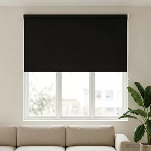  Roletta UV védelemmel Antracitszürke 200 x 140 cm Poliészter