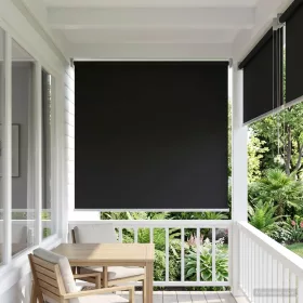    Roletta UV védelemmel Antracitszürke 60 x 230 cm Poliészter