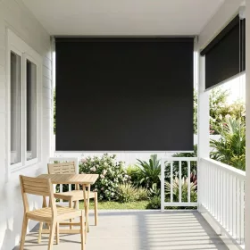    Roletta UV védelemmel Antracitszürke 100 x 230 cm Poliészter