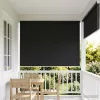  Roletta UV védelemmel Antracitszürke 180 x 230 cm Poliészter