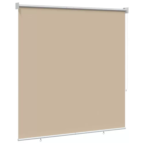  Roletta UV védelemmel Bézs 120 x 140 cm Poliészter