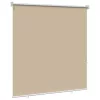  Roletta UV védelemmel Bézs 140 x 140 cm Poliészter