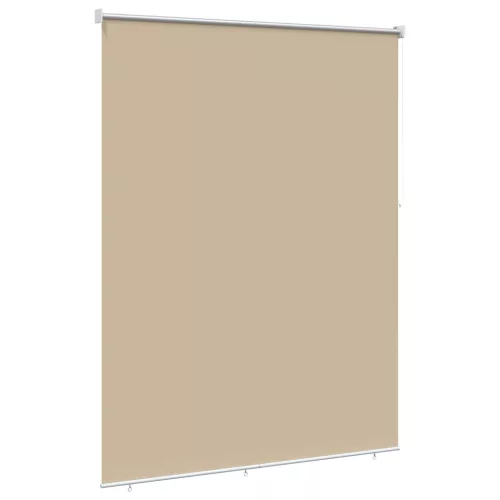  Roletta UV védelemmel Bézs 180 x 230 cm Poliészter
