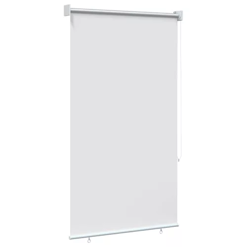  Roletta UV védelemmel Fehér 80 x 140 cm Poliészter