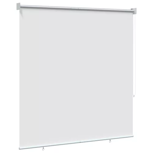 Roletta UV védelemmel Fehér 140 x 140 cm Poliészter