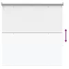  Roletta UV védelemmel Fehér 140 x 140 cm Poliészter