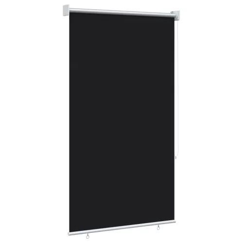  Roletta UV védelemmel Fekete 60 x 140 cm Poliészter