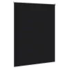  Roletta UV védelemmel Fekete 160 x 140 cm Poliészter