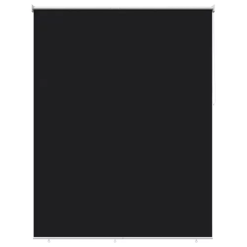  Roletta UV védelemmel Fekete 200 x 140 cm Poliészter