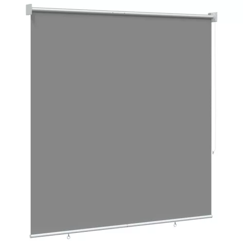  Roletta UV védelemmel Világosszürke 120 x 140 cm Poliészter