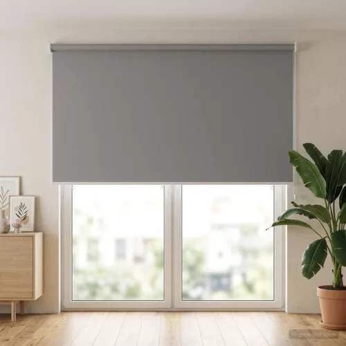  Roletta UV védelemmel Világosszürke 160 x 230 cm Poliészter