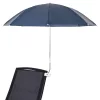 Csipeszes napernyő 2 pcs Sötétkék Ø 105 x 86 cm 170T poliészter