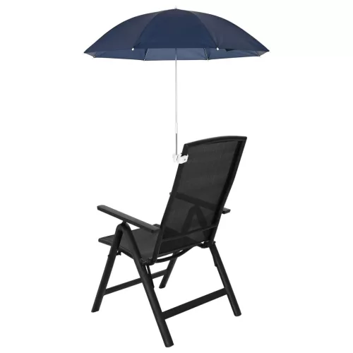  Csipeszes napernyő 2 pcs Sötétkék Ø 105 x 86 cm 170T poliészter