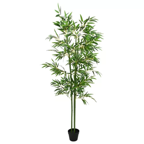  Műbambusz fa 4 pcs Zöld 60 x 18 x 190 cm Szövet és Bambusz
