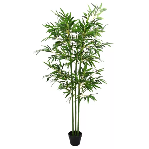  Műbambusz fa 2 pcs Zöld 45 x 18 x 175 cm Szövet és Bambusz