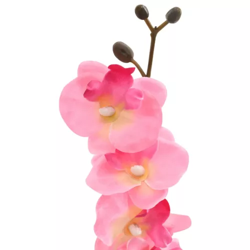  Mesterséges Orchidea Növény Rózsaszín 36 x 10 x 30 cm