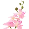  Mesterséges orchidea növény cserépben Rózsaszín 45 x 15 x 65 cm