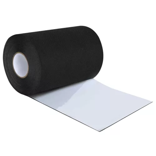  Öntapadó műfű szalag Fekete 15 cm x 20 m Nemes szövet