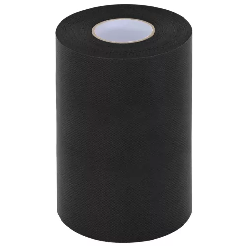  Öntapadó műfű szalag Fekete 10 x 0,15 cm Nemes szövet