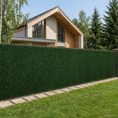  Műanyag Kerítés Sötétzöld 1,5 x 4 m PVC és Acél