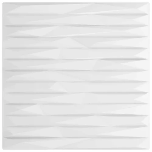  Fali panelek 24 pcs Fehér kő 50 x 50 cm XPS Hab