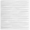  Fali panelek 48 pcs Fehér kő 50 x 50 cm XPS Hab