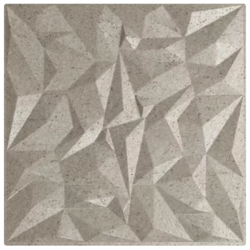  Fali panelek 24 pcs Ametiszt Beton 50 x 50 cm XPS Hab