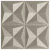  Fali panelek 12 pcs Origami Beton 50 x 50 cm XPS Hab