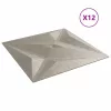  Fali panelek Csillag 12 pcs Csillag Beton 50 x 50 cm XPS Hab
