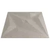  Fali panelek Csillag 24 pcs Csillag Beton 50 x 50 cm XPS Hab