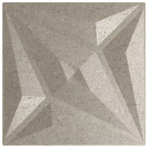  Fali panelek Csillag 24 pcs Csillag Beton 50 x 50 cm XPS Hab